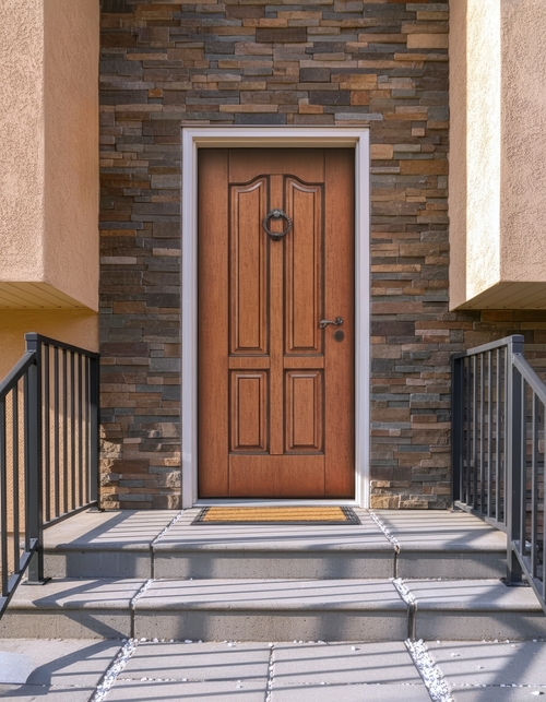 Термодверь с кнокером